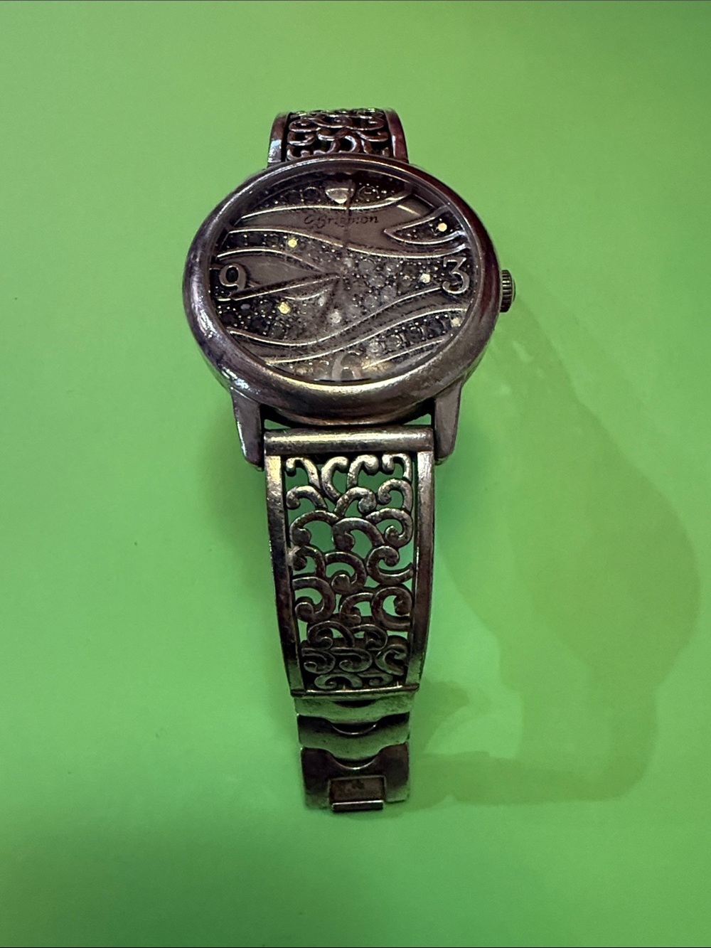 Brighton Zaria Women's Crystal Watch-needs new battery